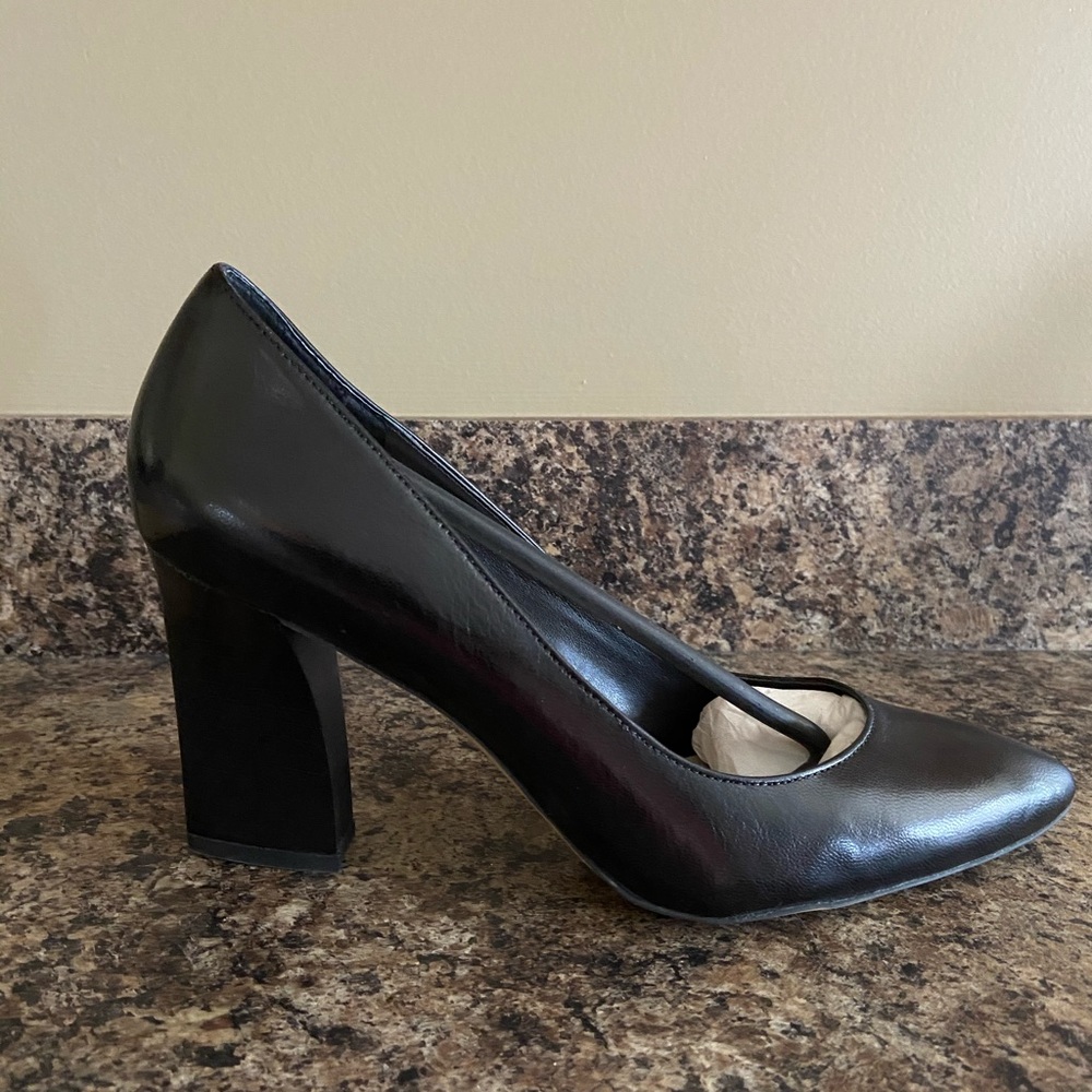 Franco Sarto black heels. Size 8.5.